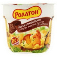 Пюре РОЛЛТОН 40г жареные лисички и сметана 1*24