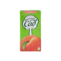 Нектар ФРУКТОВЫЙ САД 0,95л персик-яблоко с мякотью т/пак 1*12
