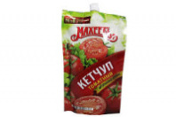 Кетчуп МАХЕЕВЪ 300г Томатный без сахара и крахмала  д/пак 1*16
