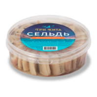Сельдь ТРИ КИТА 380г филе- кусочки в масле  1*6