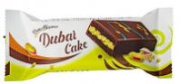 Кекс DUBAI CAKE шоколадный в шоколадной глазури с фисташковой начинкой 40г 1*24