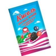 Кисель РАДОВО 30г лесные ягоды с кусочками ягод и фруктов 1*112