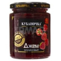 Джем КУБАНОЧКА 300г малиновый 1*12