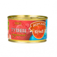 Тунец ДОНСКАЯ КУХНЯ 240г натуральный ж/б ключ 1*24