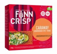 Сухарики МИСТРАЛЬ FINN CRISP 200г Caraway с тмином 1*18