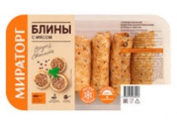 Блины МИРАТОРГ 420г с мясом лоток 1*6