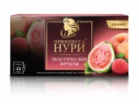 Чай ПРИНЦЕССА НУРИ 25*1,5г экзотические фрукты 1*18 код1618-18