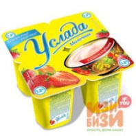 Йогурт УСЛАДА 95г 1,2% Клубника 1*24