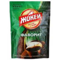 Кофе ЖОКЕЙ ФАВОРИТ 150г гранулированный м/у 1*8 код1012-08