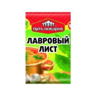 Лист лавровый ПЯТЬ ПОВАРОВ 10г 1*100 код К-313