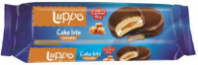 Кекс LUPPO CARAMEL 182г в молочном шоколаде с маршмеллоу и карамельной начинкой 1*12