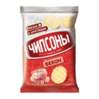 Чипсы ЧИПСОНЫ 40г бекон 1*28 