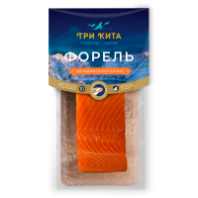Форель ТРИ КИТА 150г филе-кусок х/к 1*6