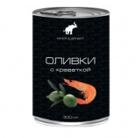 Оливки БЕЛЫЙ СЛОН 300мл фаршированные креветкой 1*12
