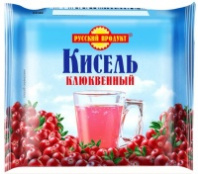 Кисель РУССКИЙ ПРОДУКТ 220г Клюквенный 1*14 брикет