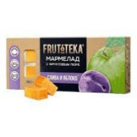 Мармелад FRUTOTEKA 180г Слива и яблоко на изомальте 1*15