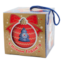 500г к/уп Кубик синий н/подарок