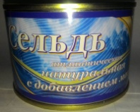 Сельдь атлантическая ГОСТ 245г натуральная СДМ 1*48
