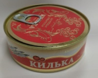 Килька БАЛТИЙСКАЯ ПРЕМИУМ 235г/240г неразделанная в т/с с ключом 1*48