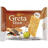 Крекер GRETA 120г с 7 семенами 1*24