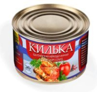 Килька КРЕОН 240г балтийская неразделанная в т/с №5 1*48