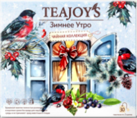 Чай TeaJoy S 30*2г Зимнее Утро АССОРТИ черный/зеленый 1*12