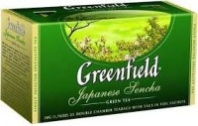 Чай GREENFIELD Japanese Sencha 25*2г зеленый индийский 1*15 код0535-15