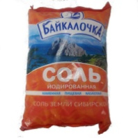 Соль БАЙКАЛОЧКА 1кг в/с 1помол йодир. 1*50