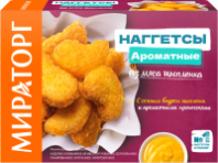 Наггетсы МИРАТОРГ 250г Ароматные куриные  1*12
