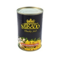 Шампиньоны MIKADO 425мл резанные ж/б 1*12