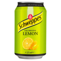 Напиток SCHWEPPES 330мл Лимон ж/б 1*24