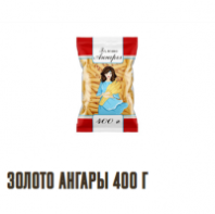 Макаронные изделия ЗОЛОТО АНГАРЫ 400г Паутинка 1*32
