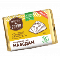 Сыр плавленный ПРОДУКТЫ ИЗ ЕЛАНИ Семикаракорский маасдам 35% 90гр 1*30