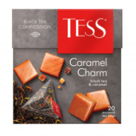 Чай TESS Caramel Charm 20*1,8г черный яблоко-карамель 1*12 код0883-12