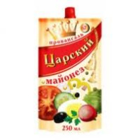 Майонез ЦАРСКИЙ 67% 240мл провансаль д/пак 1*18