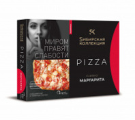 Пицца СИБИРСКАЯ КОЛЛЕКЦИЯ 365г CLASSIC/МАРГАРИТА 1*8