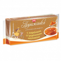 Вафли ПАРИЖАНКА 210г с вареным сгущенным молоком 1*13