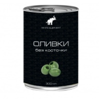 Оливки БЕЛЫЙ СЛОН 300мл зеленые б/к 1*12