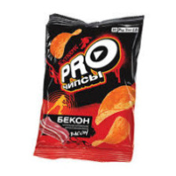Чипсы РRO 60г со вкусом бекона 1*20 арт.ВЧ111