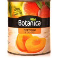 Персик BOTANICA 850мл в сиропе 1*12