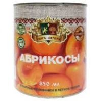Абрикос СЫТА ЗАГОРА 850мл половинки в сиропе ж/б 1*12