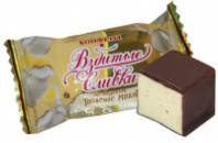 Конфеты ВЗБИТЫЕ СЛИВКИ 200г со вкусом топлен. мол 1*10 