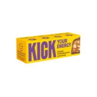 Батончик KICK YOUR ENERGY 45г арахисовый в карамельном шоколаде 1*10