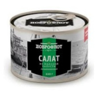 Салат из морской капусты ДОБРОФЛОТ ДАЛЬНЕВОСТОЧНЫЙ 220г №6 1*24 К408