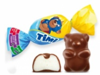 Конфеты TIMI сливки 1кг 1*4