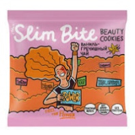Печенье SLIM BITE 115г Ваниль-гречишный чай 1*10
