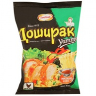 Лапша ДОШИРАК 80г Yammy б/п со вкусом курицы 1*44