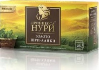 Чай ПРИНЦЕССА НУРИ 25*1,8г Золото Шри Ланки 1*18 код.1516-18