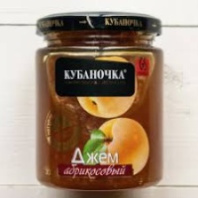 Джем КУБАНОЧКА 300г абрикосовый 1*12