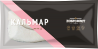 Кальмар ДОБРОФЛОТ 600г филе IQF пакет 1*6